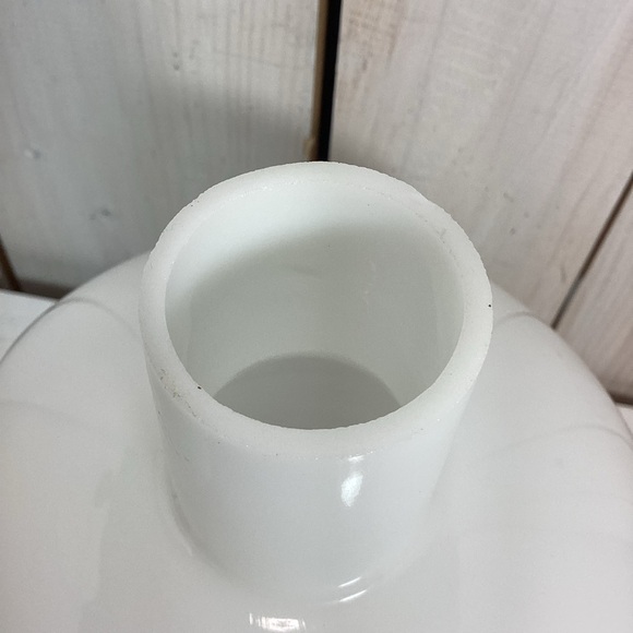 Vintage Milkglass Globe Shade with Chimney - Picture 6 of 10